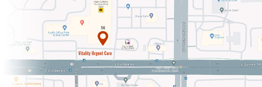 Office Visits - Vitality Urgent Care, Buffalo Grove, IL 60089