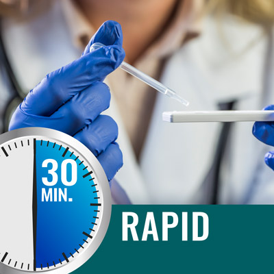 Rapid PCR or Molecular Test