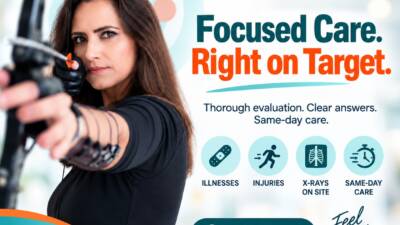 Focused urgent care at Vitality Urgent Care with careful evaluation and clinical decision making