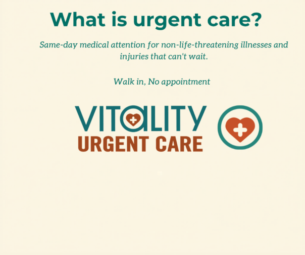 What is urgent care? Vitality