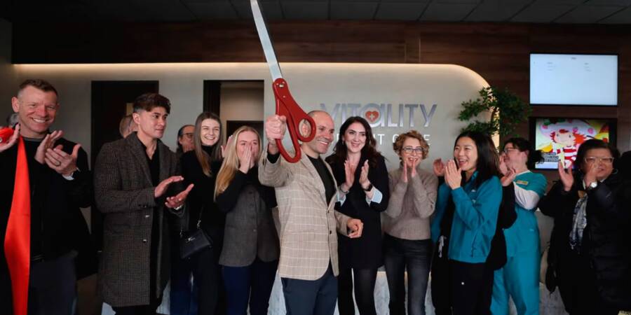 Ribbon Cutting at Vitality Urgent Care in Lake Zurich - Urgent Care