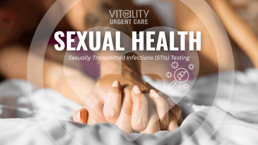 Close-up of couple holding hands, symbolizing trust and intimacy, promoting fast and private STD testing